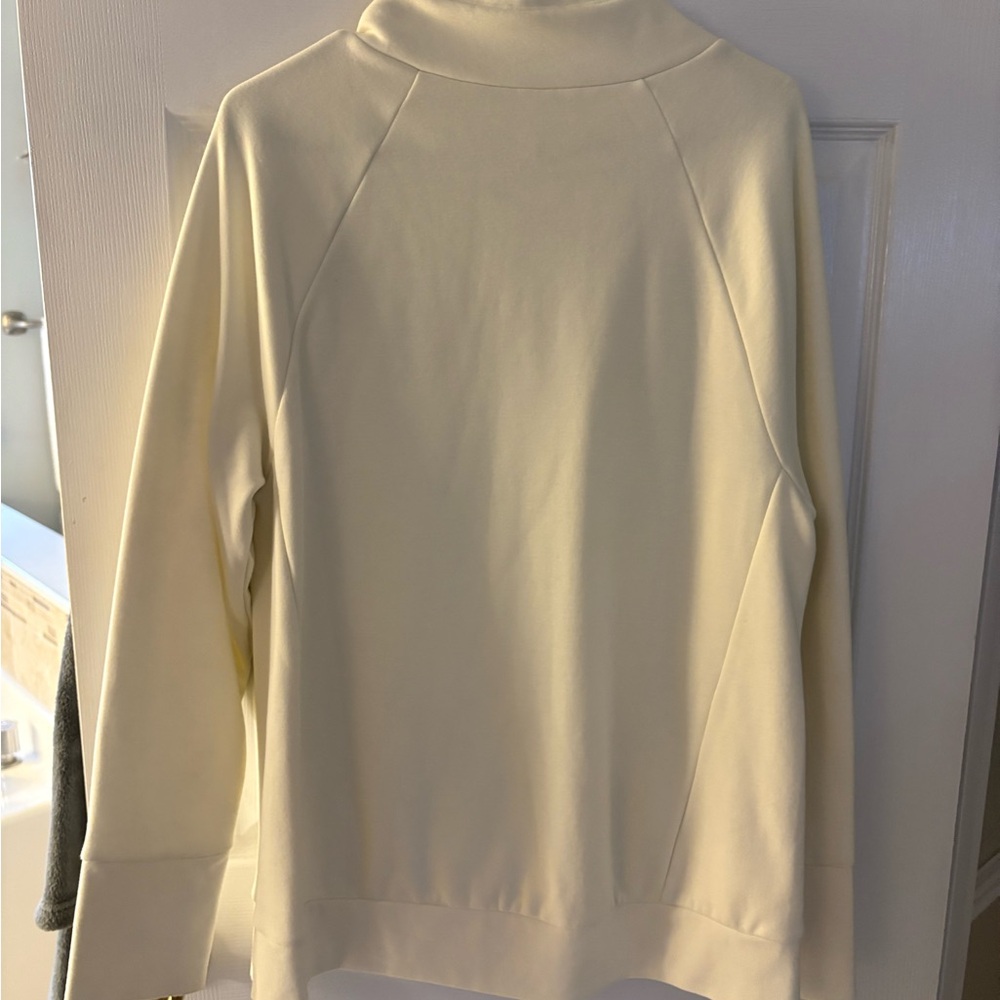 Fabletics Cream Sweatshirt